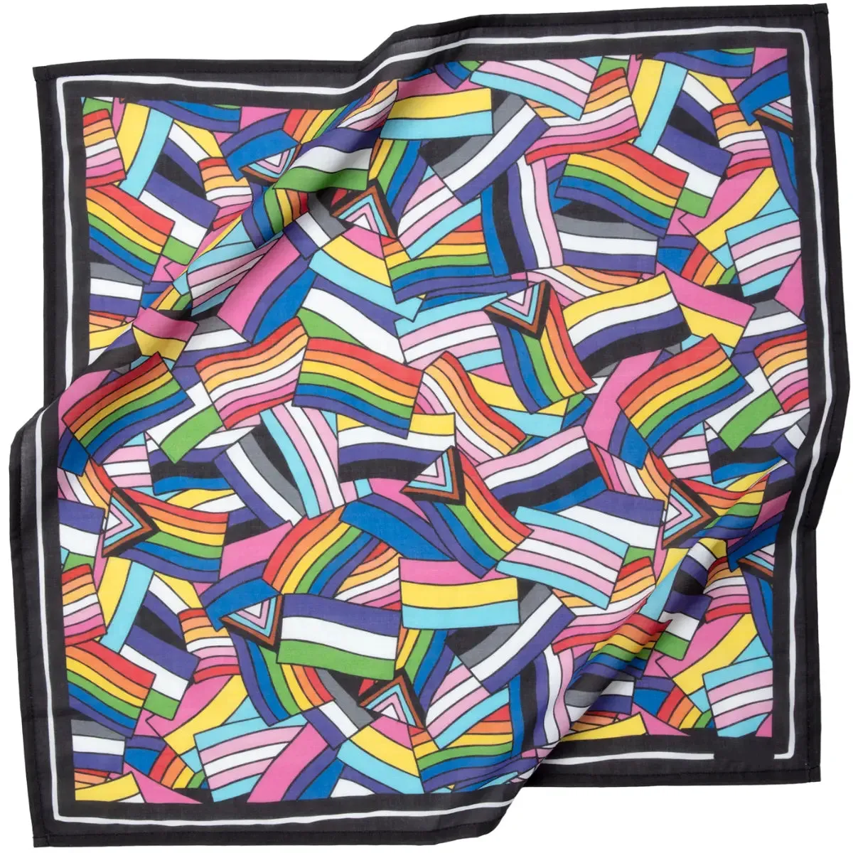 Colorful Screen Printed Bandanas