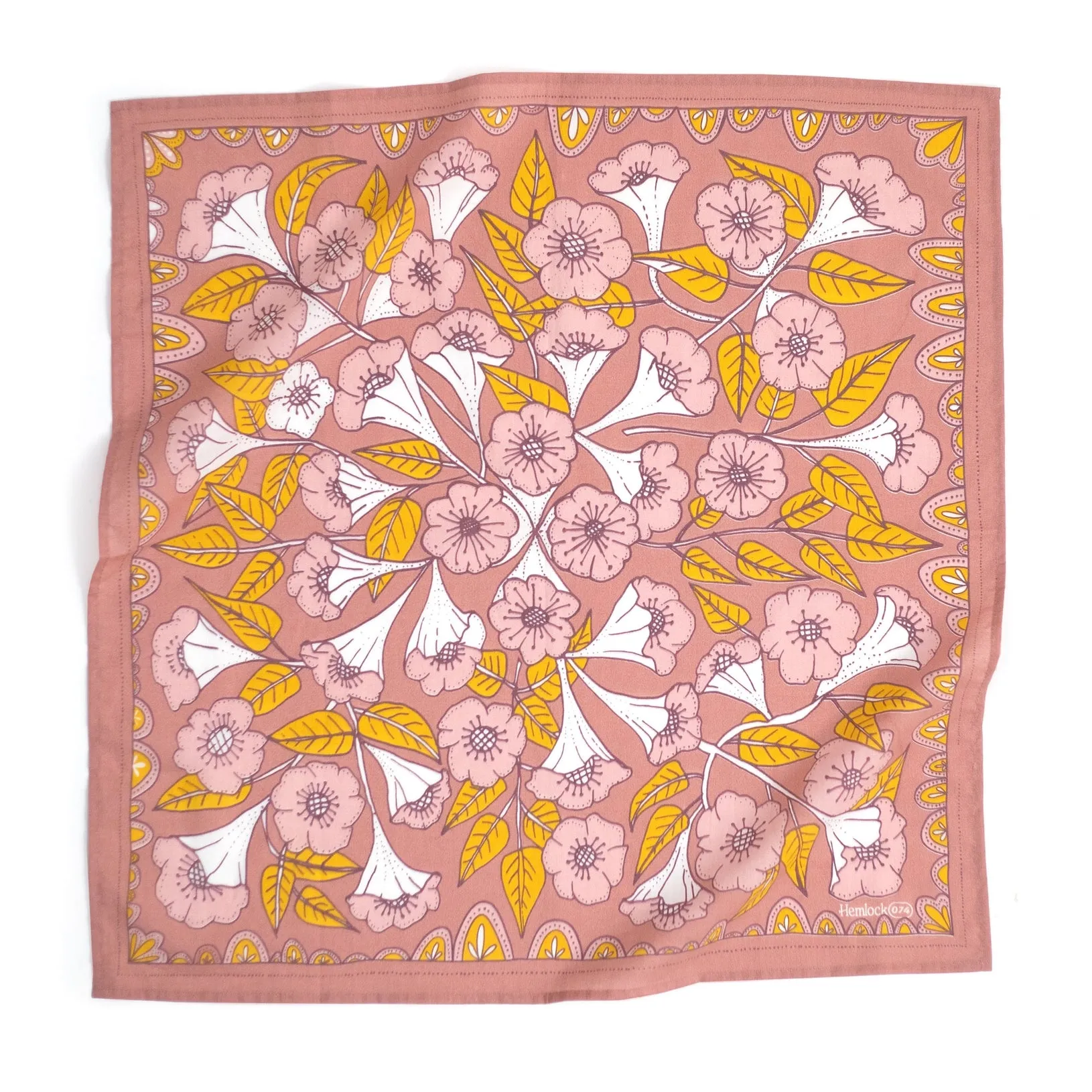 Colorful Screen Printed Bandanas