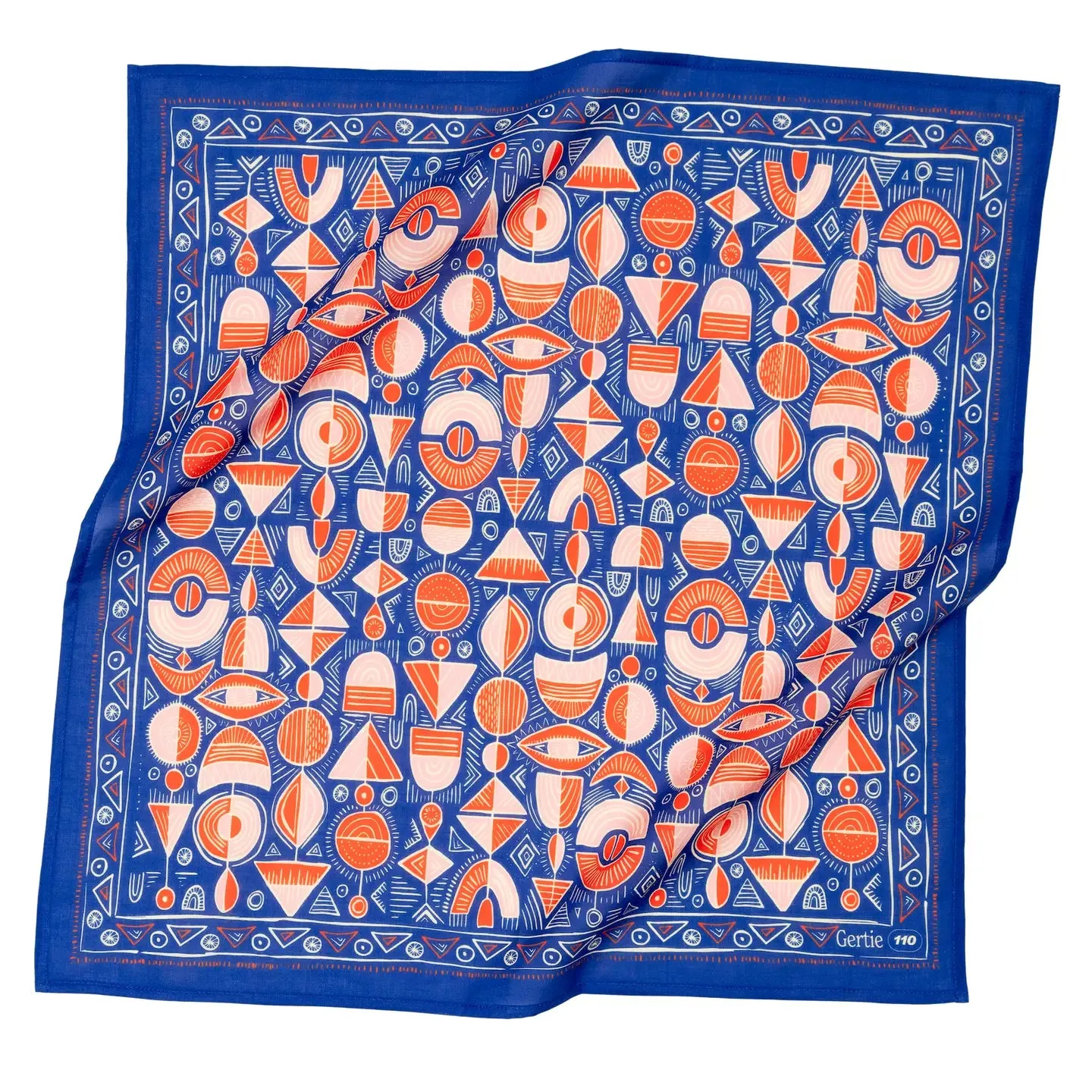 Colorful Screen Printed Bandanas