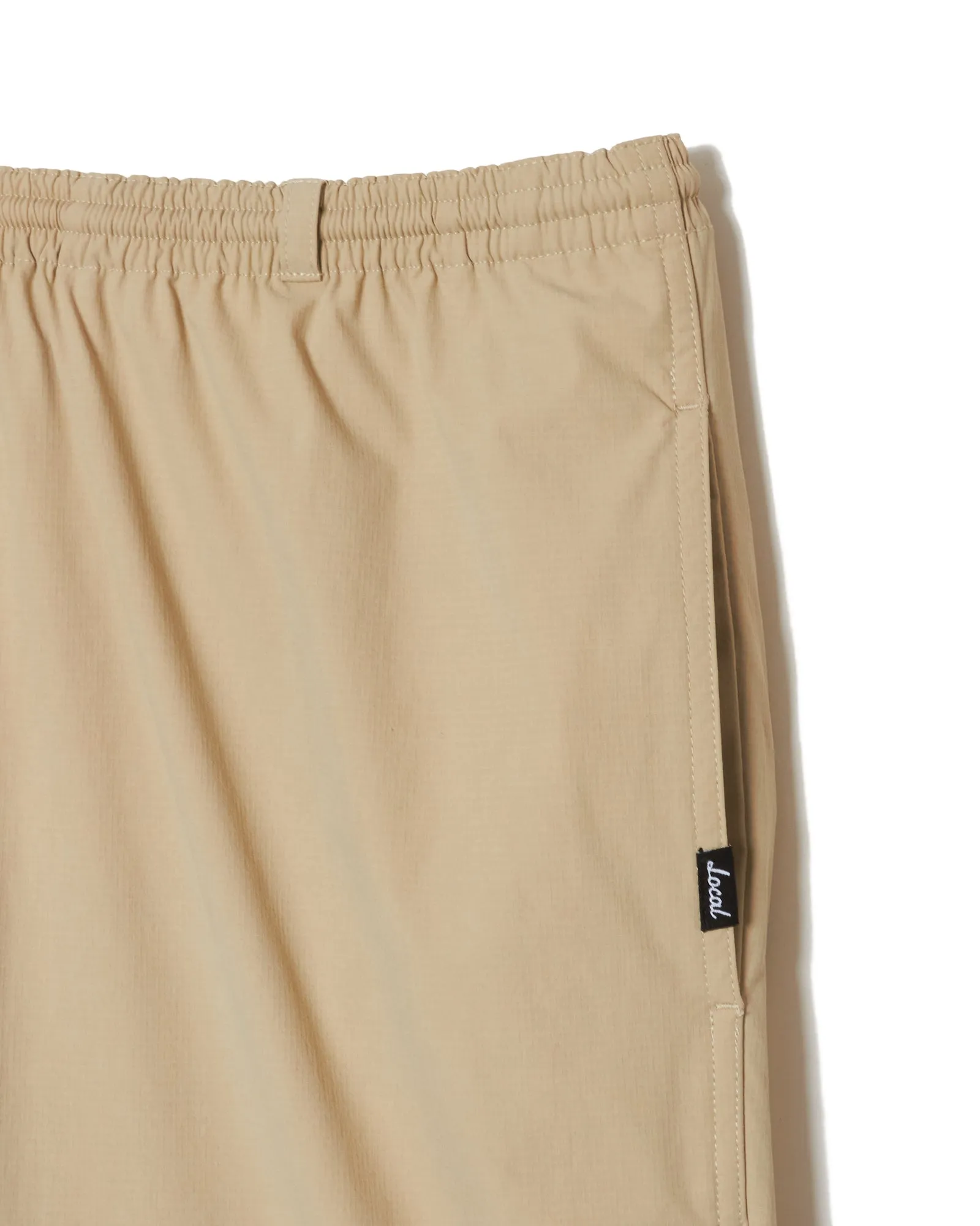 Convertible Stretch Nylon Jogger PANTS BEIGE