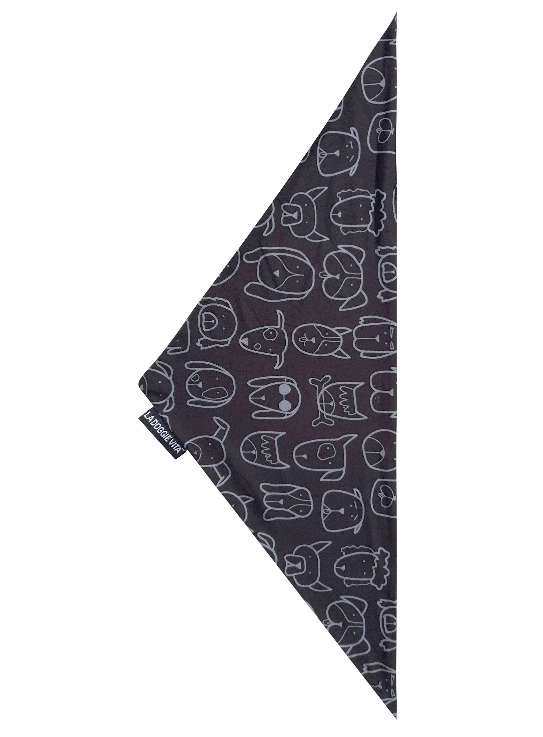 Dog Central Black Bandana