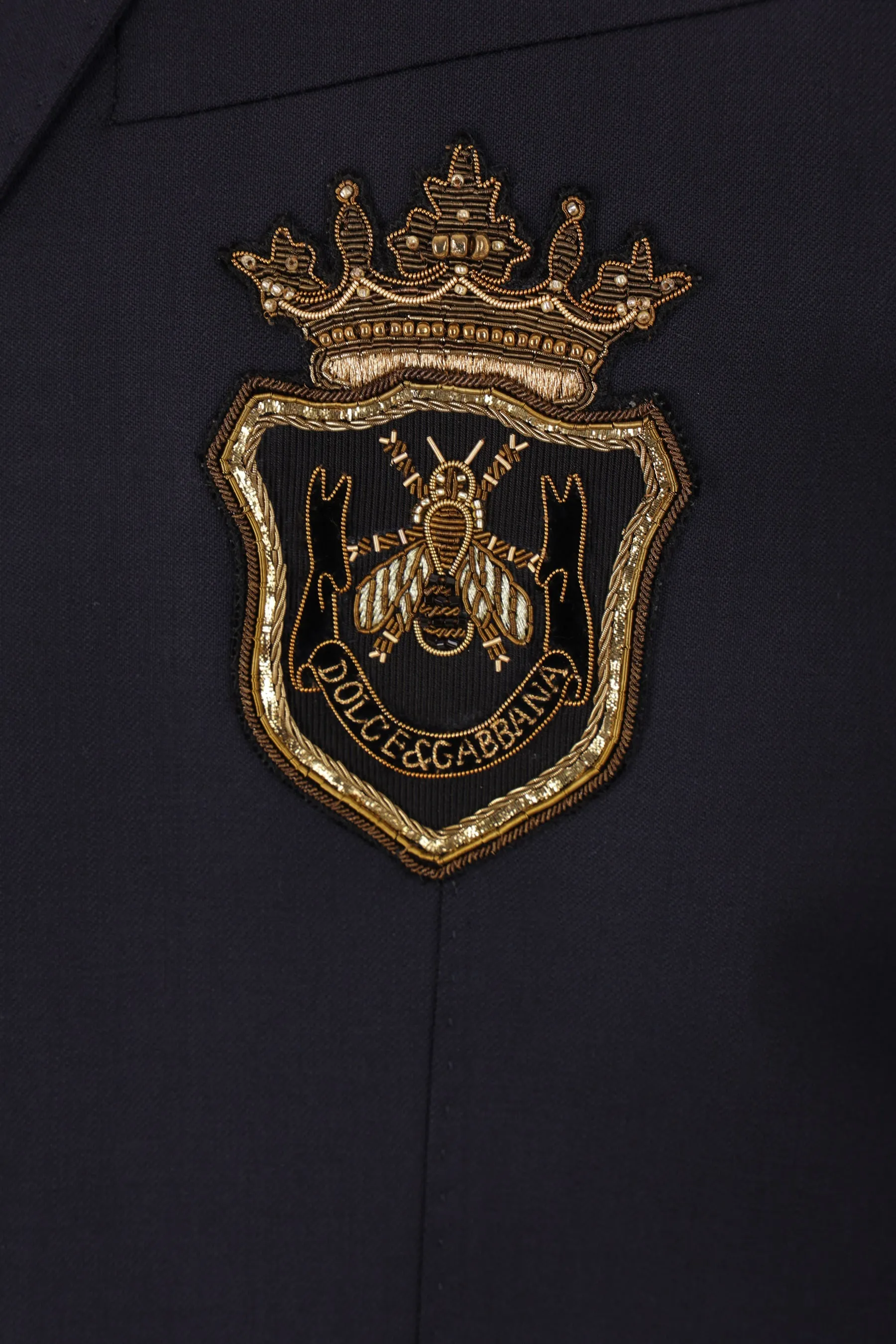 Double-breasted Heraldic Wool Jacket