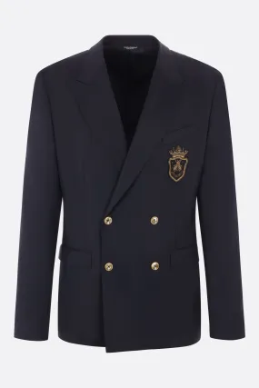 Double-breasted Heraldic Wool Jacket