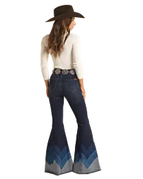 Final Sale ✨Blue Wave Bell Bottoms Jeans