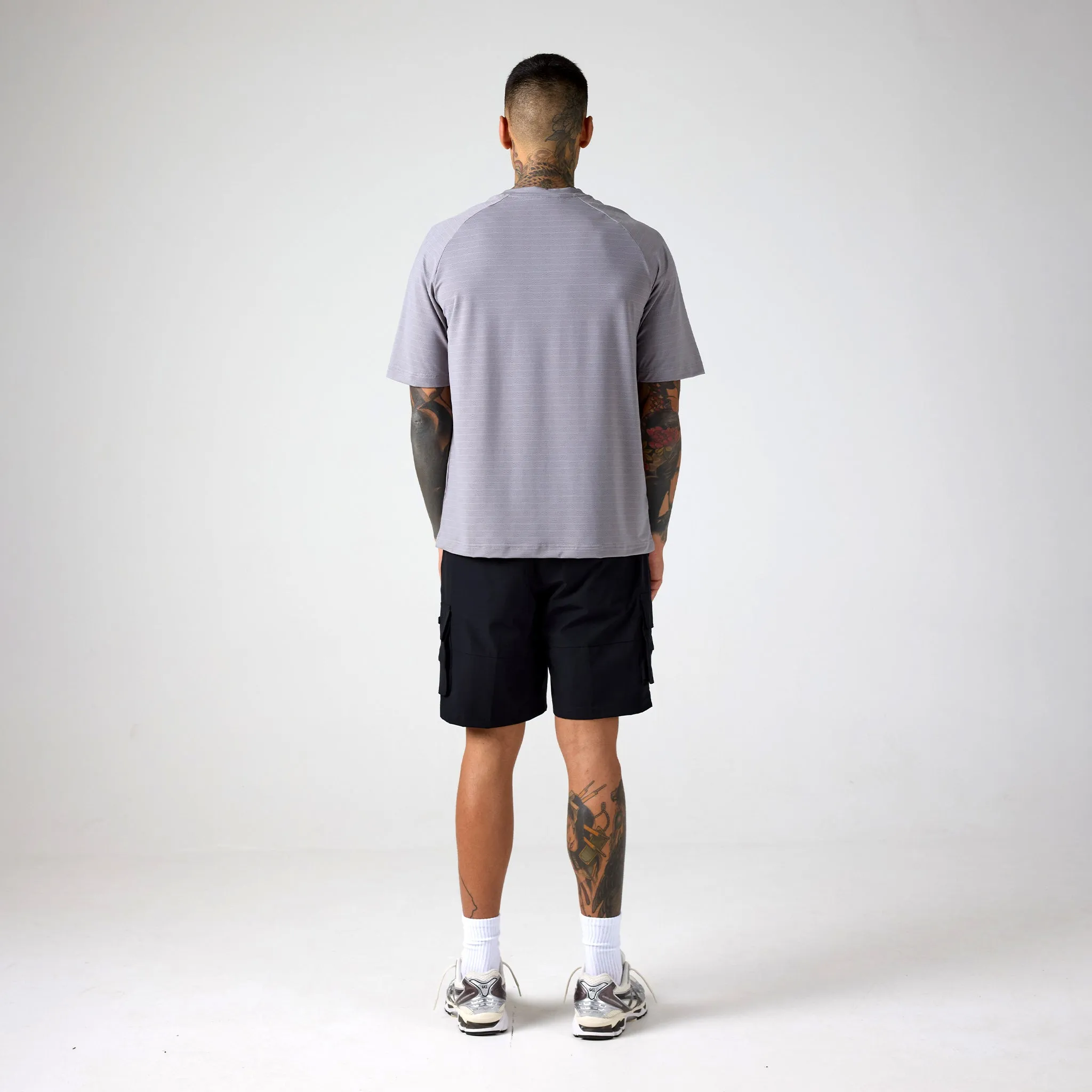 FS Box Fit Tech T-Shirt | Granite Grey