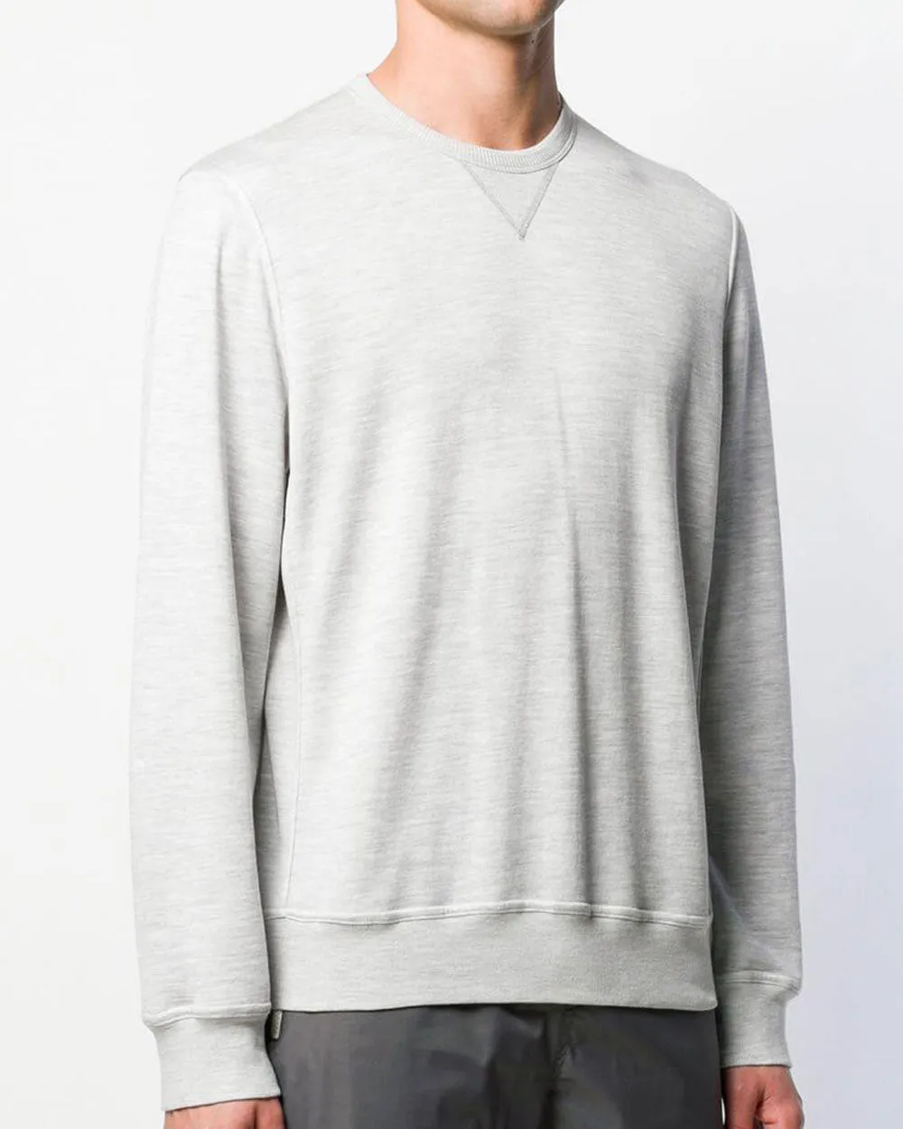 Heathered Pearl Grey Sweatshirt