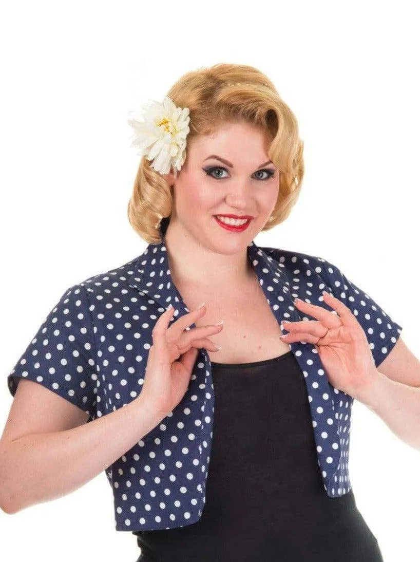 HIGHER LOVE POLKA DOT BOLERO