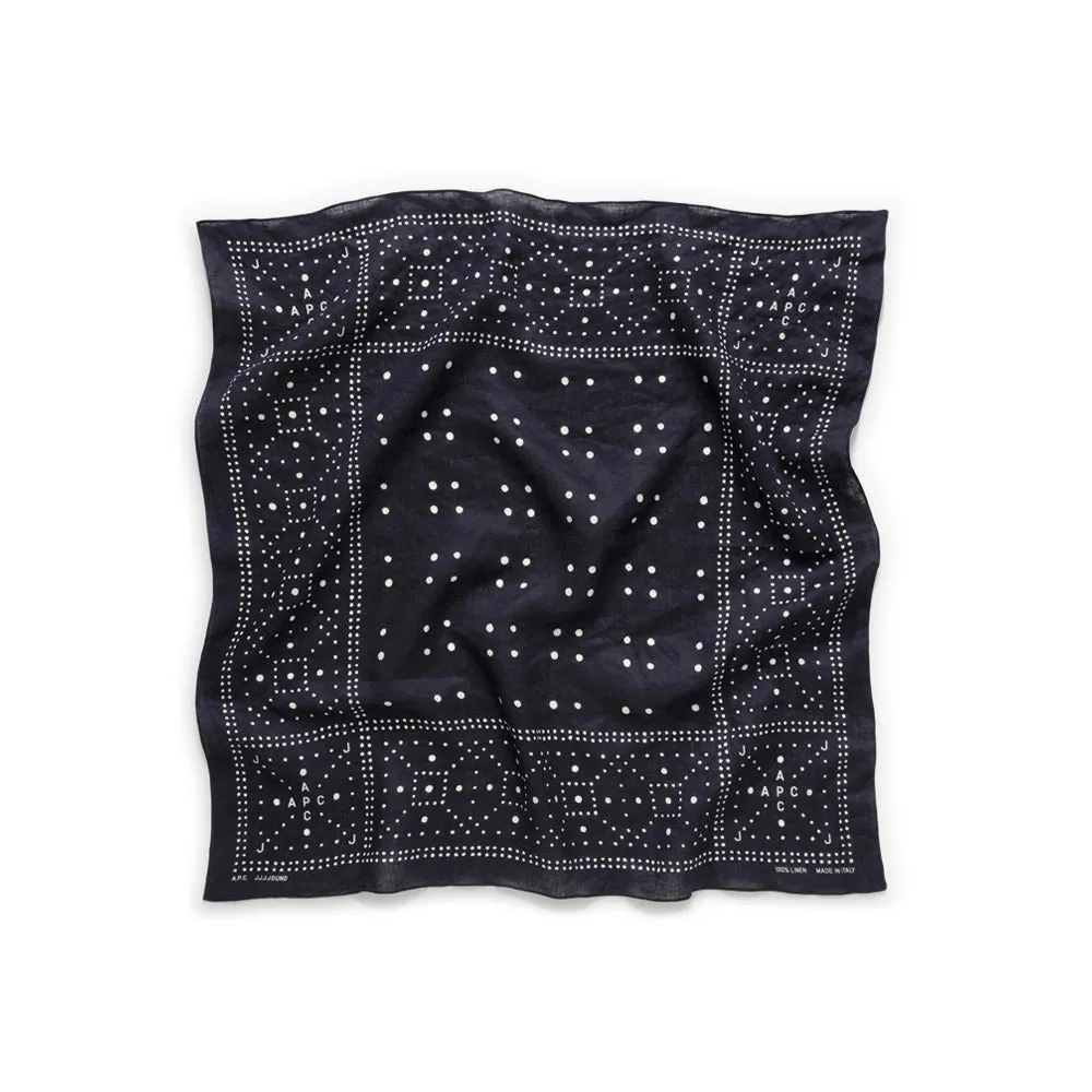 JJJJound x A.P.C. Foulard (Dark Navy)