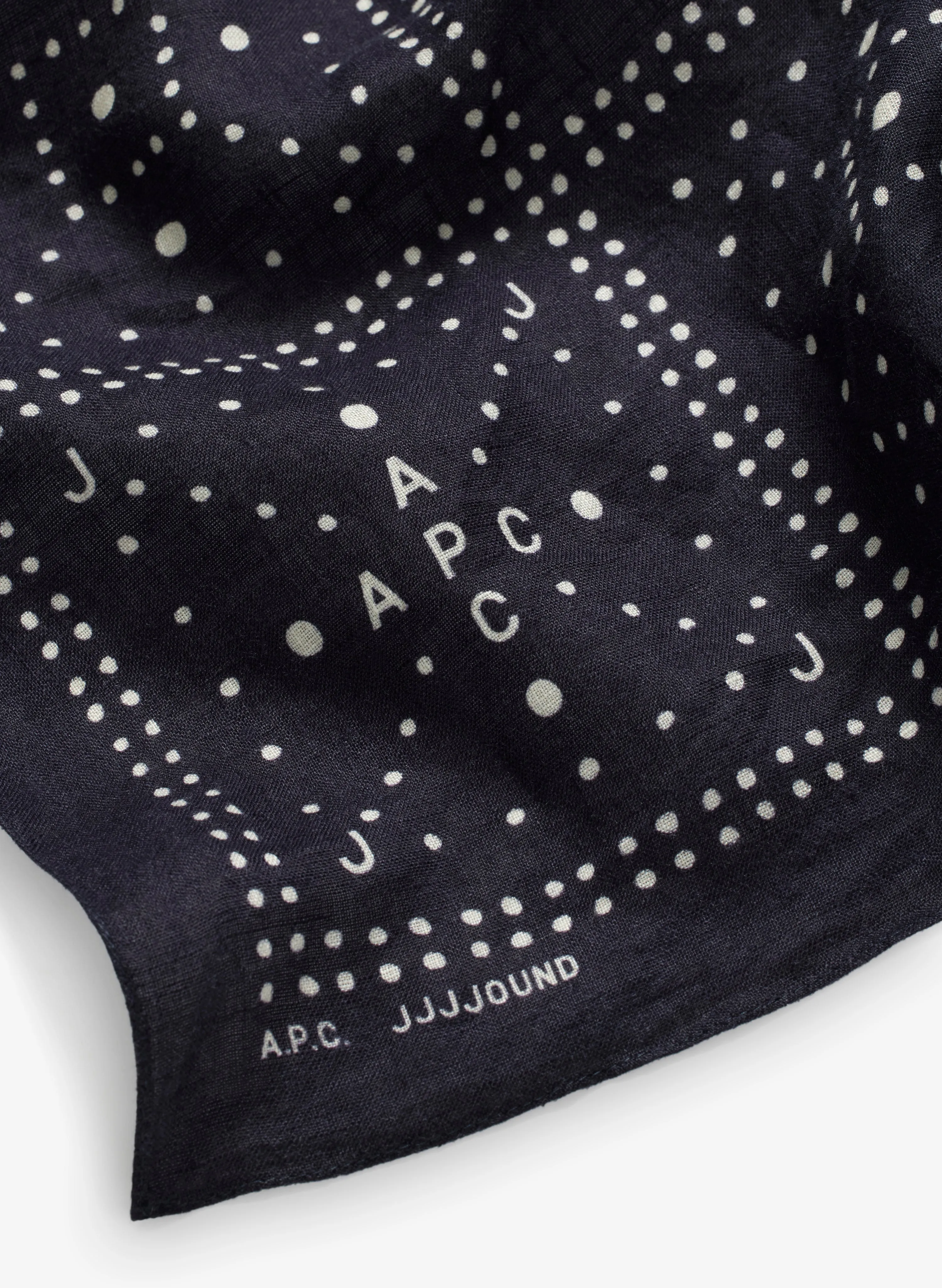 JJJJound x A.P.C. Foulard (Dark Navy)