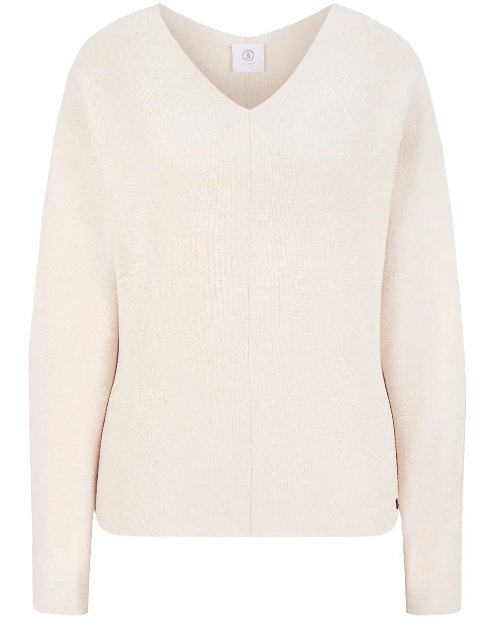 Light Ivory Knit Velia Pullover