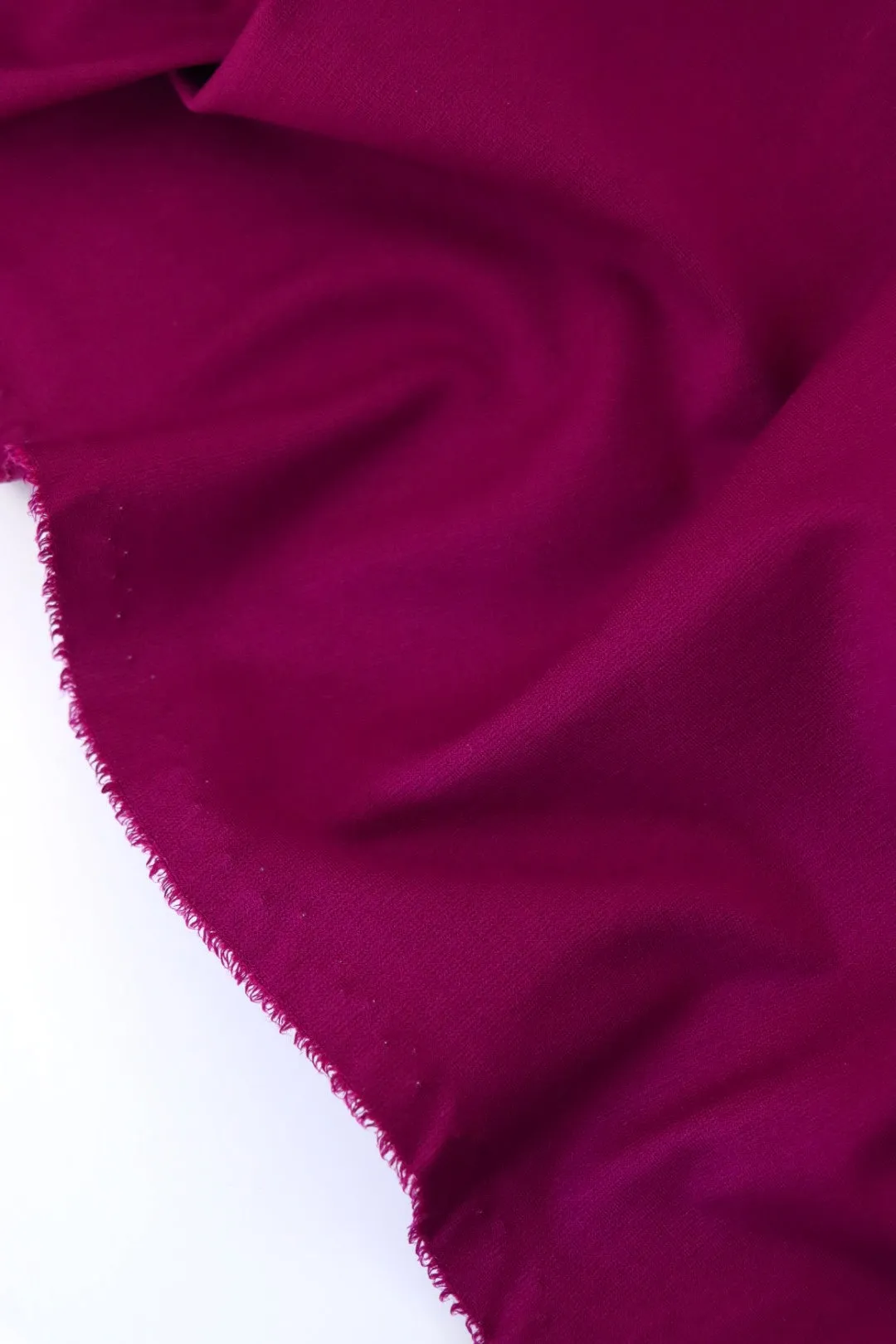 Majestic Magenta Viscose Nylon Ponte