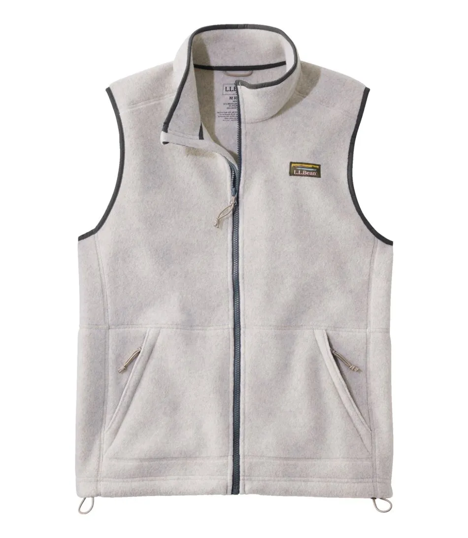 Men's Mountain Classic Fleece Vest Clay Heather