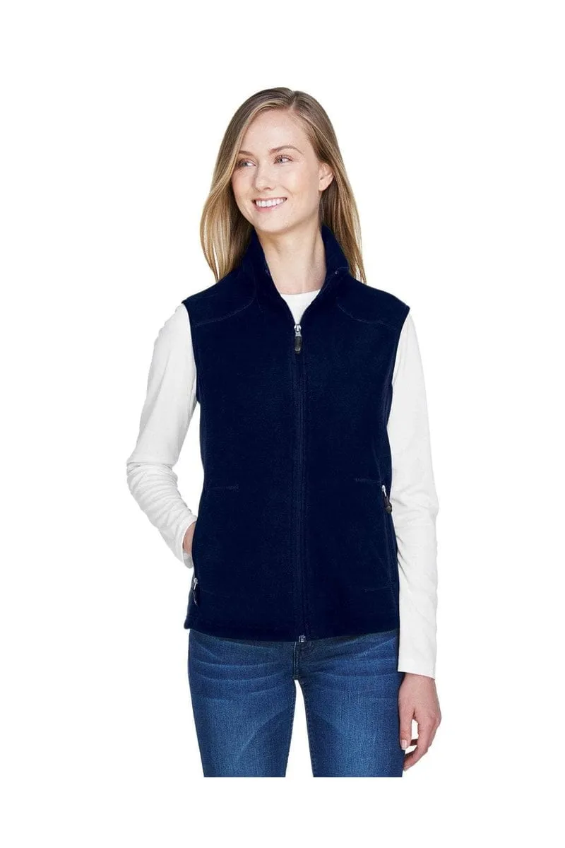 North End 78173: Ladies' Voyage Fleece Vest