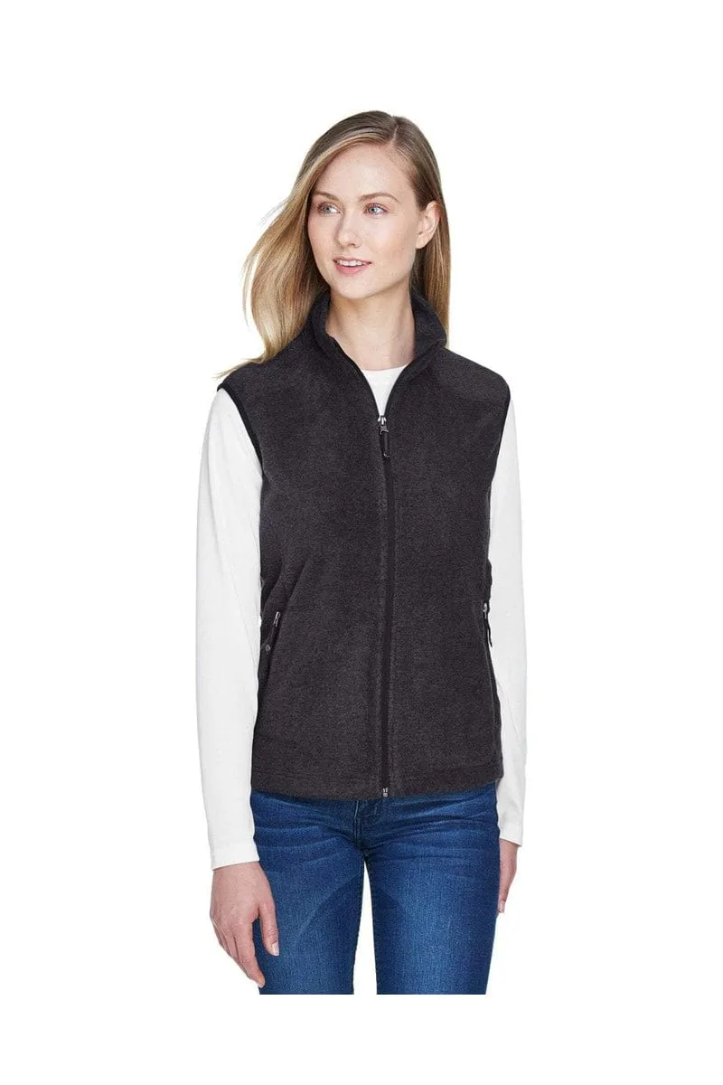 North End 78173: Ladies' Voyage Fleece Vest