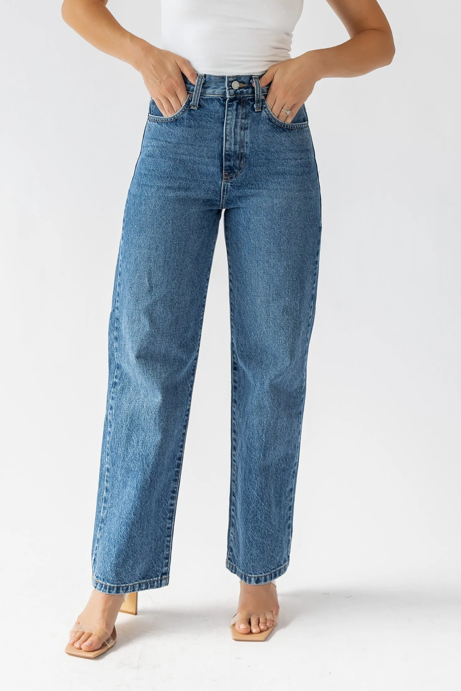 Otto Dark Wash Straight Jeans - Final Sale