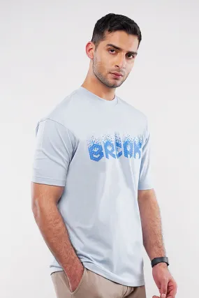 Oversized T-Shirt - Sky Blue