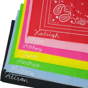 Personalized Bandanas