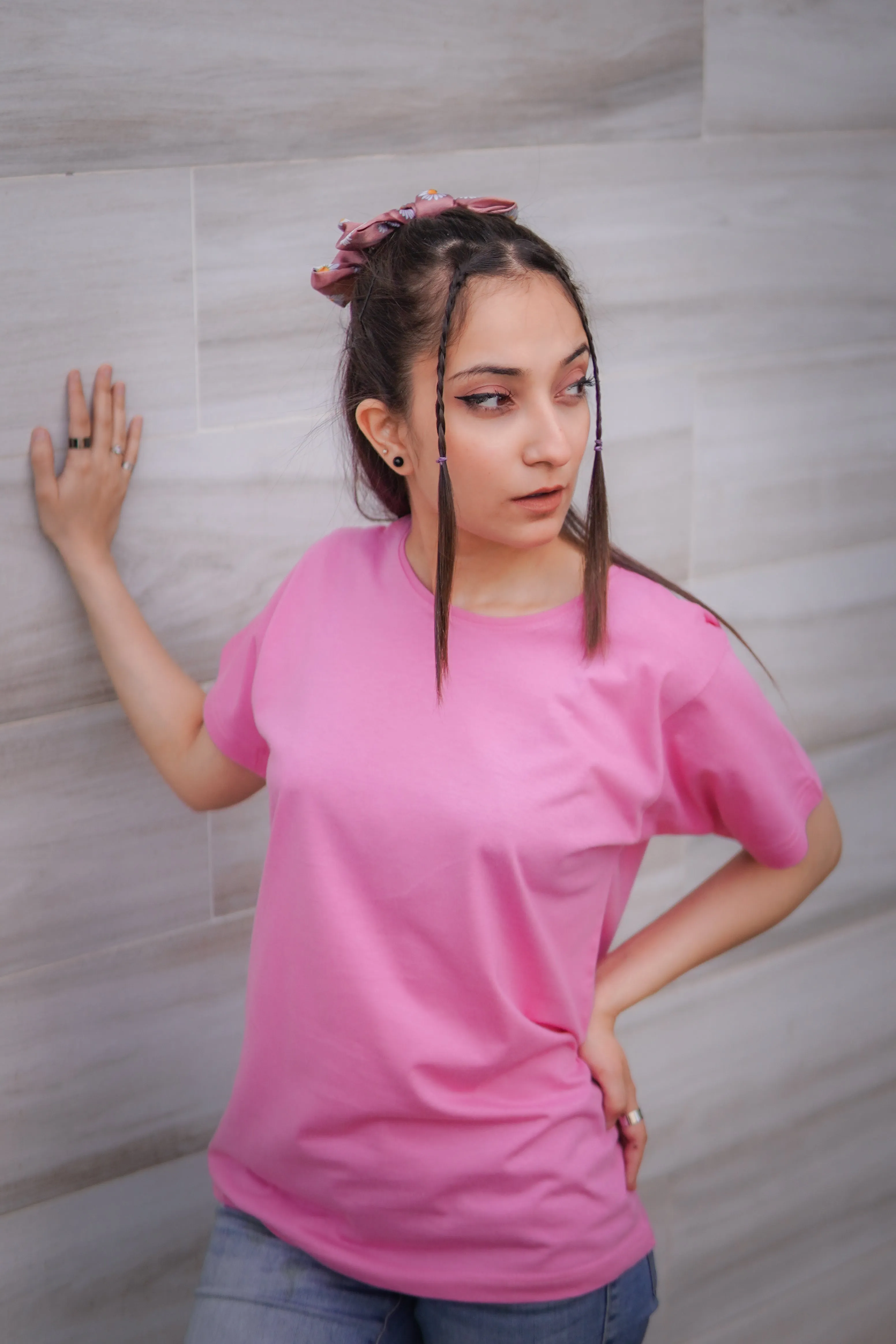 Pink Monochrome T-Shirt For Her