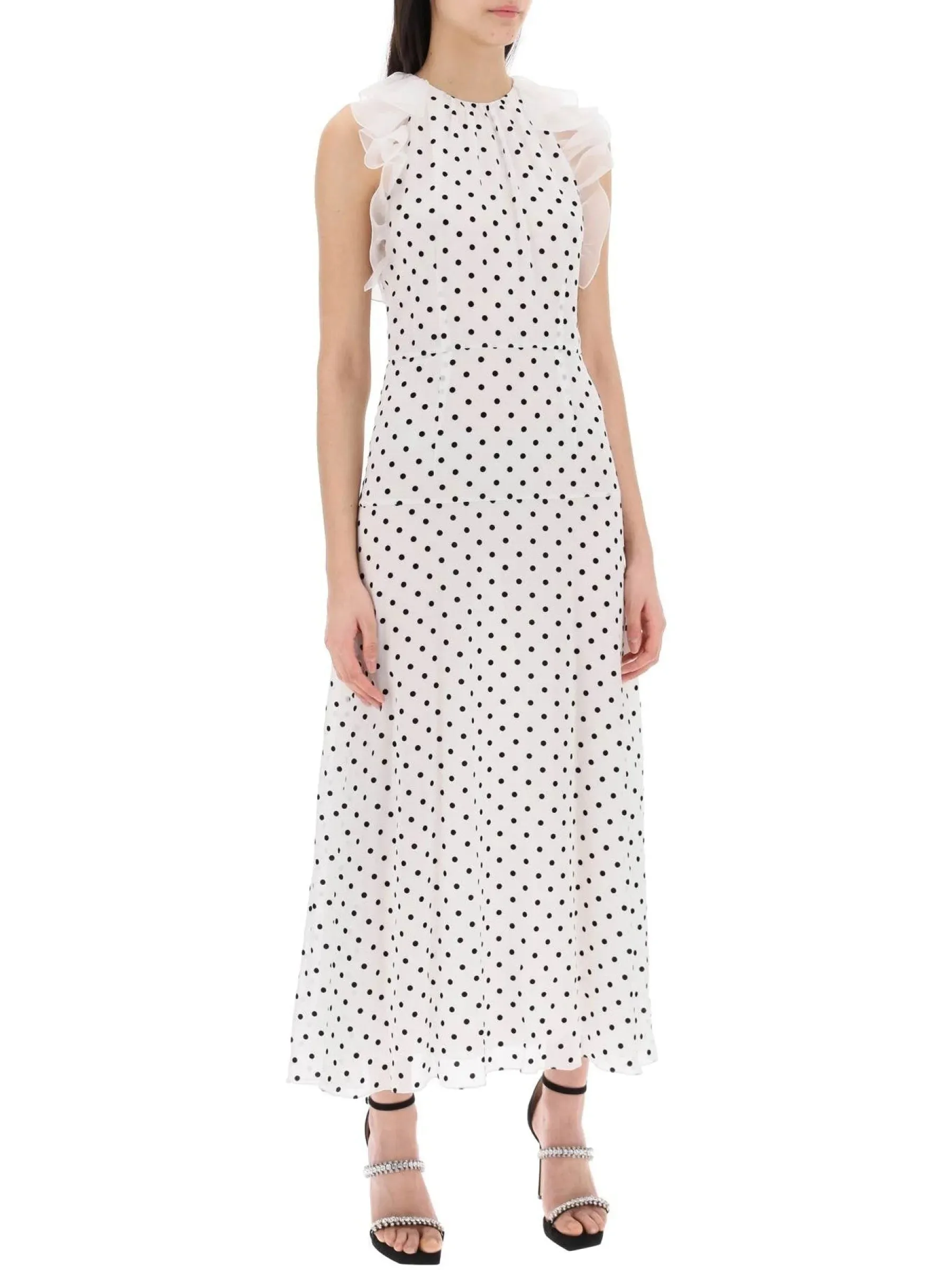 Polka Dot Maxi Dress