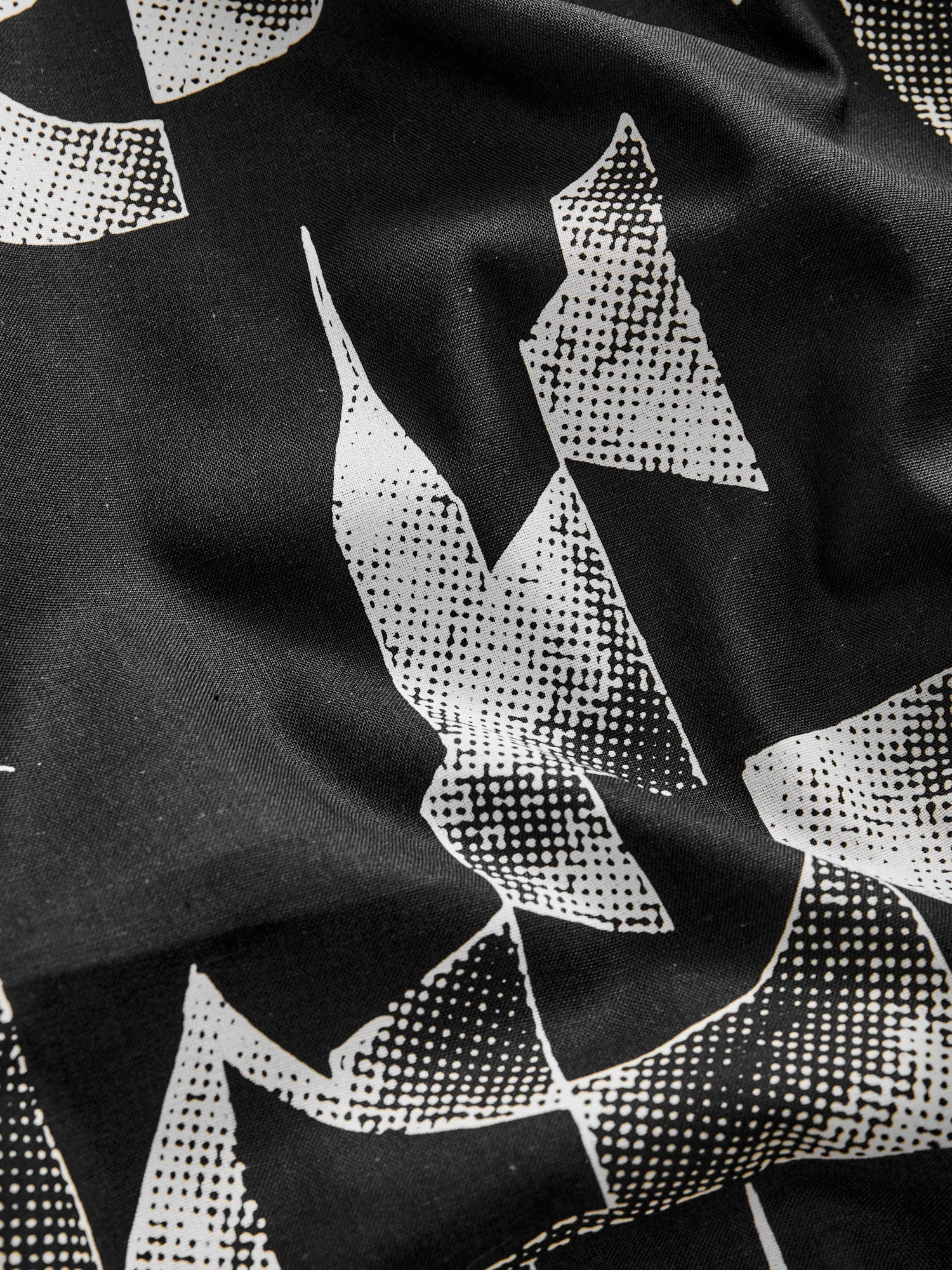 Printed Bandana in Black NYC