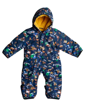 Quiksilver Baby Snow Suit - Insignia Blue Snow Aloha - 2023