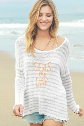 *SALE* - SEAS THE DAY CREW COTTON