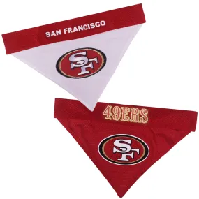 San Francisco 49ers Reversible Dog Bandana