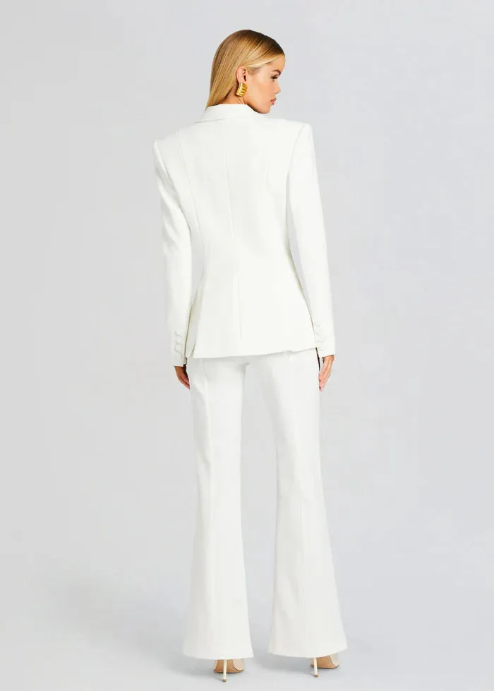 Sans Faff Sloan Structured Blazer White