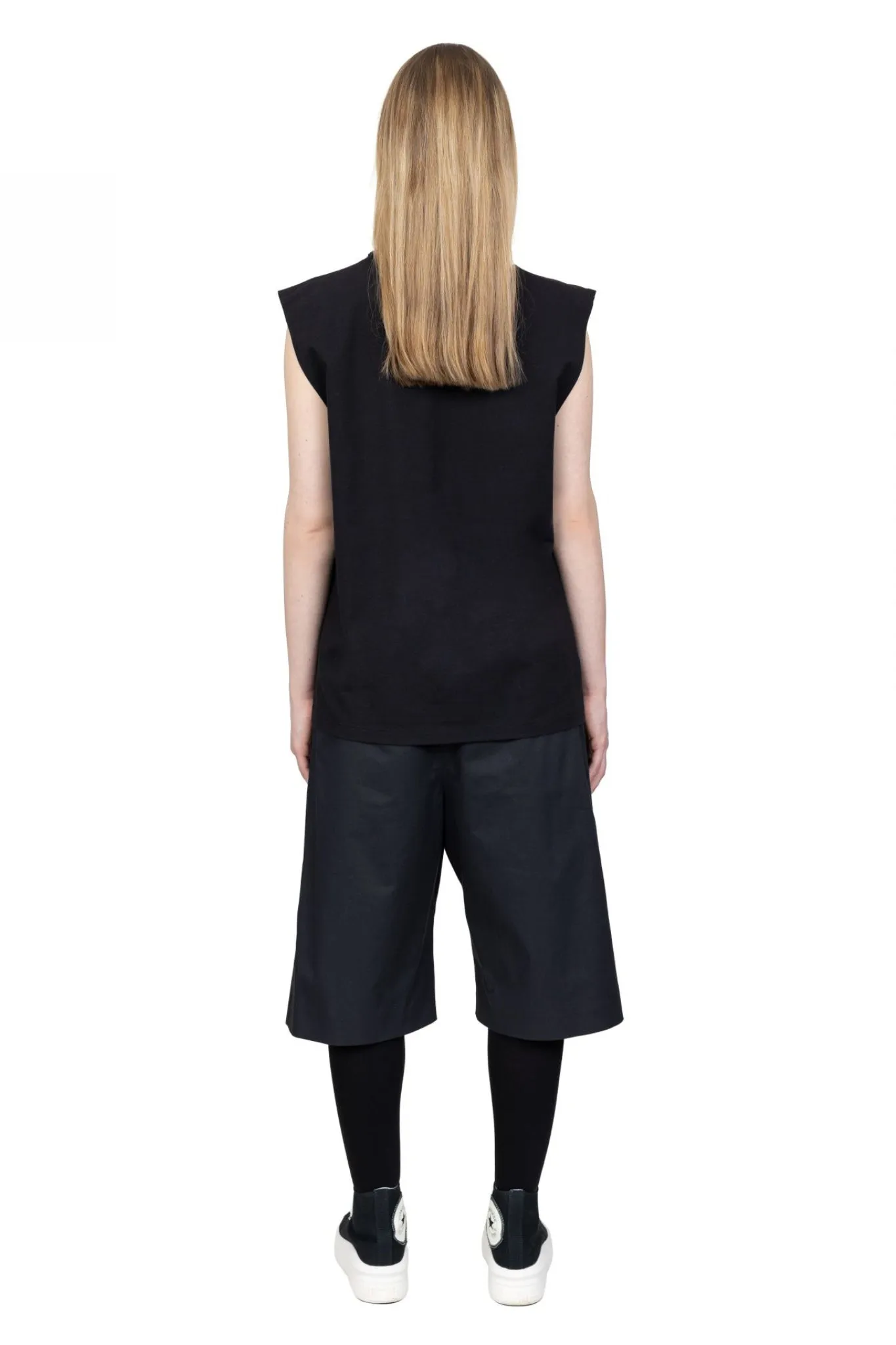 Sleeveless Brutalism T