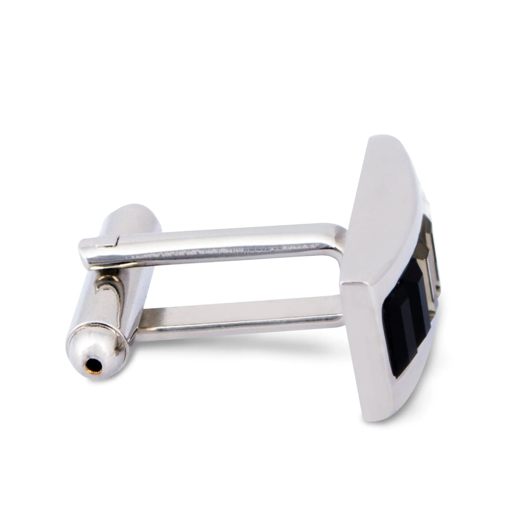 Vertical Gradient Crystal Cufflinks