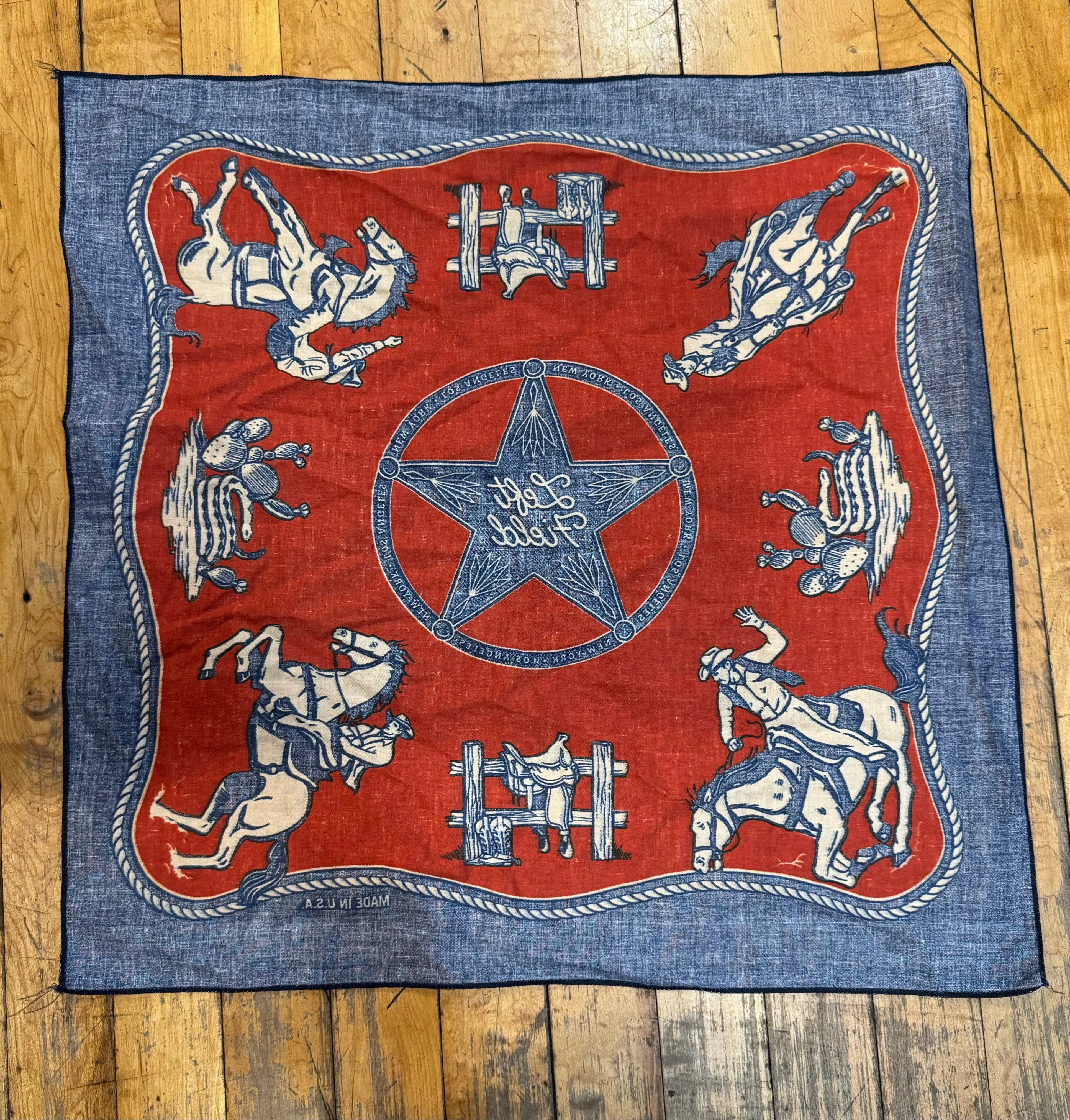 Western Printed Bandana