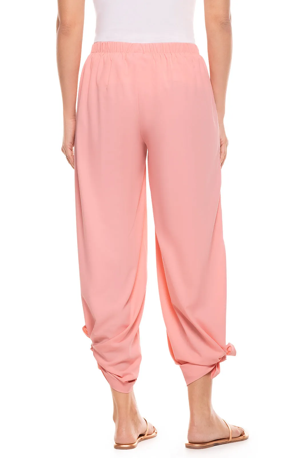 Women's Petra Wide Leg Pants  |  Peachy Pink